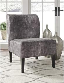 img 2 attached to 🪑 Contemporary Gray Washed Accent Chair - Signature Design by Ashley Triptis