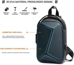img 2 attached to 🎒 Waterproof Crossbody Backpacks with JUMO CYLY Anti-Theft Features
