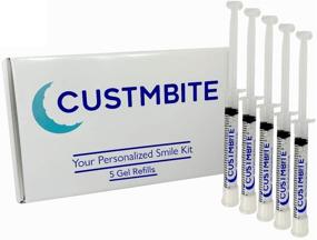 img 4 attached to CustMbite Teeth Whitening Gel Applicator: 16% Carbamide Peroxide (5) 3ml Applicators - Fast & Effective Results!