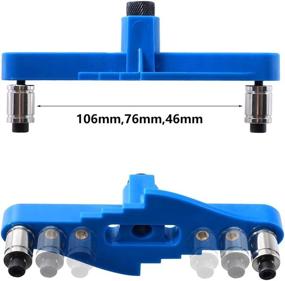 img 2 attached to Precision Dowel Jig with Center Scriber for Accurate Woodworking Drilling - Ultimate Drill Guide Tool