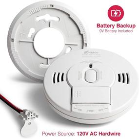 img 3 attached to Kidde KN-COPE-IC Hardwired AC Photoelectric Smoke and Carbon Monoxide Alarm with Battery Backup