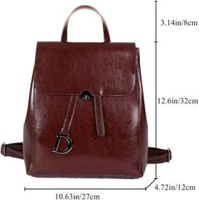 img 2 attached to BoeshiBa Backpack Rucksack Anti Theft Shoulder Women's Handbags & Wallets for Fashion Backpacks