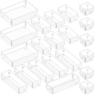 🗄️ kootek 21-piece modular drawer organizer: customizable storage solution for bedroom, bathroom, kitchen, and office spaces логотип