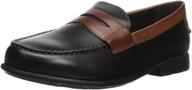 nunn bush drexel brown men's slip-on loafers - stylish & comfortable shoes logo