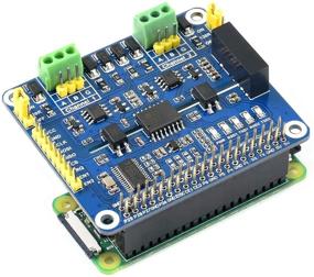 img 1 attached to Waveshare 2-Channel Isolated RS485 Expansion HAT For Raspberry Pi SC16IS752+SP3485 Solution With Multi Onboard Protection Circuits