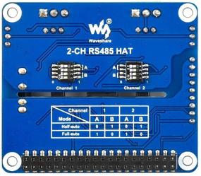 img 2 attached to Waveshare 2-Channel Isolated RS485 Expansion HAT For Raspberry Pi SC16IS752+SP3485 Solution With Multi Onboard Protection Circuits