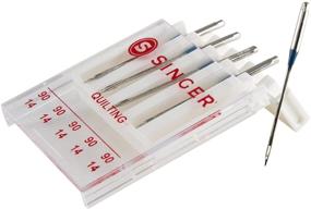 img 2 attached to 🧵 Singer 04714 90/14 Universal Machine Quilting Needles, Pack of 5