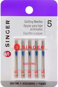 img 4 attached to 🧵 Singer 04714 90/14 Universal Machine Quilting Needles, Pack of 5