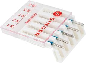 img 1 attached to 🧵 Singer 04714 90/14 Universal Machine Quilting Needles, Pack of 5