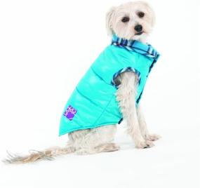 img 3 attached to Fashion Pet Lookin Reversible Turquoise