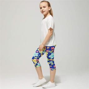 img 3 attached to Adorel Girls Leggings Cropped Manufacturer