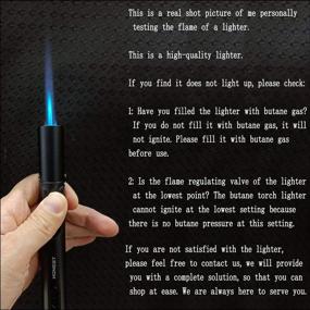 img 3 attached to Refillable Adjustable Windproof Lighters Multipurpose Outdoor Recreation