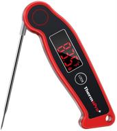 thermopro tp19 waterproof digital meat thermometer: backlit thermocouple instant 🌡️ read cooking tool for grilling, candy, water, oil, bbq grill, and smoker logo