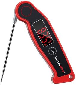 img 4 attached to ThermoPro TP19 Waterproof Digital Meat Thermometer: Backlit Thermocouple Instant 🌡️ Read Cooking Tool for Grilling, Candy, Water, Oil, BBQ Grill, and Smoker