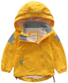 img 1 attached to Benetia Windproof Cotton Windbreaker Jacket