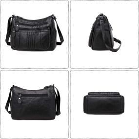 img 1 attached to Oichy Crossbody Lightweight Shoulder Pocketbooks Women's Handbags & Wallets