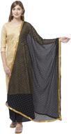 🧣 dupatta bazaar embellished chiffon dupatta for women logo