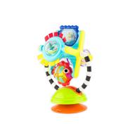 🐠 sensational suction cup high chair toy: sassy fishy fascination station + developmental tray toy combo, ideal for early learning, ages 6 months & up logo