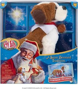 img 4 attached to Elf Pets St Bernard Tradition: A Heartwarming Addition to Your Holiday Festivities