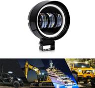 offroad driving projector equipment mng 30w r logo