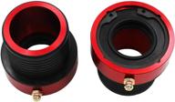 🔴 high-quality mg21102 red dana axle tube seal - perfect fit for jeep cherokee, wrangler, and wrangler jk front axles (30/44) logo