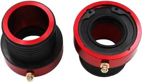 img 3 attached to 🔴 High-Quality MG21102 Red Dana Axle Tube Seal - Perfect fit for Jeep Cherokee, Wrangler, and Wrangler JK Front Axles (30/44)