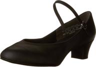 capezio women's 459 suede sole jr. footlight character shoe: comfort and style combined! logo