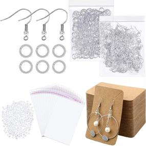 img 4 attached to Earring Supplies Hypoallergenic Self Adhesive Accessory