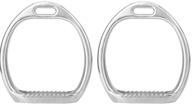 🐴 heepdd children stirrups: lightweight and safe aluminum die casting stirrup for kid horse saddle iron logo