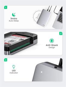 img 1 attached to UGREEN Enclosure Aluminum High Speed Compatible