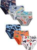 👕 cotton 6 pack boys' clothing and underwear - benetia underwear briefs логотип