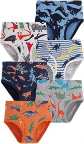 img 3 attached to 👕 Cotton 6 Pack Boys' Clothing and Underwear - Benetia Underwear Briefs