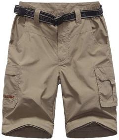 img 3 attached to 👖 ADANIKI Waterproof Climbing Convertible Trousers: Durable Boys' Clothing for Adventure