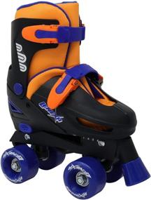 img 1 attached to 🛼 Lenexa Go GRO Adjustable Quad Roller Skate Bundle: Perfect Roller Skates for Kids - Girls & Boys