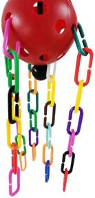 img 1 attached to 🔗 SBYURE 250 Pieces Plastic C-Clips Hooks: Essential Small Pet Rat & Bird Toy Cage Links