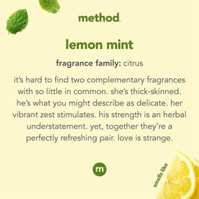 img 2 attached to 🍋 Method Dishwasher Detergent Packs | Dishwashing Rinse Aid for Stubborn Grease and Stains | 45 Dishwasher Tabs | Lemon Mint Scent | 1 Pack | Varying Packaging