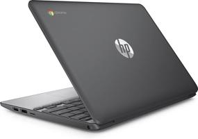 img 2 attached to HP 11.6 Inch Chromebook Laptop Computer - High Performance, Intel Celeron N3060 Up to 2.48GHz Processor, 4GB RAM, 16GB eMMC, WiFi 802.11ac, USB 3.1, Bluetooth, Webcam, Chrome OS (Renewed)