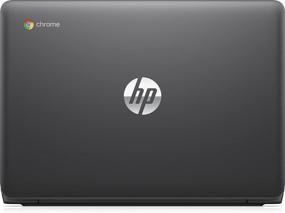 img 1 attached to HP 11.6 Inch Chromebook Laptop Computer - High Performance, Intel Celeron N3060 Up to 2.48GHz Processor, 4GB RAM, 16GB eMMC, WiFi 802.11ac, USB 3.1, Bluetooth, Webcam, Chrome OS (Renewed)