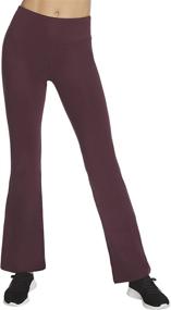 img 4 attached to Sleek & Comfy: Skechers Women's Gowalk Pant Evolution Flare for Active Style