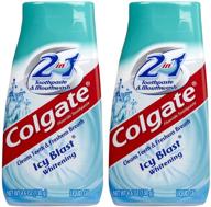 🪥 colgate whitening icy blast toothpaste & mouthwash combo, 4.6oz, 2pk logo