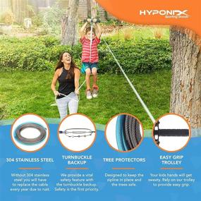 img 2 attached to 🪢 Adult Backyard Zipline Kits by Hyponix