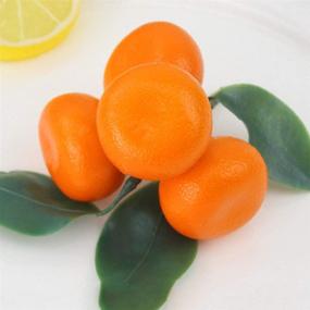 img 2 attached to Artificial Tangerine Decoration Decorative Photography