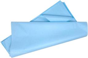img 4 attached to 📦 Light Blue Tissue Paper 15x20 - 100 Sheets: Premium Quality and Size