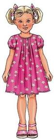 img 1 attached to 👚 Butterick Patterns B4176 Girls' Top, Dress, Shorts, Pants - Sizes 2-5