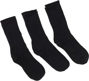 img 2 attached to 🧦 Comfortable and Seamless: Jefferies Socks Big Boys' Casual Crew Socks (Pack of 3)