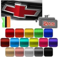 ezautowrap emblem bowtie chrome sticker exterior accessories for vinyl wraps & accessories logo