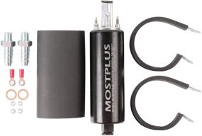 img 1 attached to 🔥 GSL392 400-939 Universal High Flow Pressure External Inline 255LPH Fuel Pump by MOSTPLUS