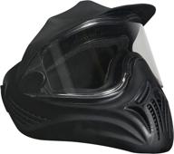 enhance your paintball game with the empire paintball helix single lens goggle in black logo