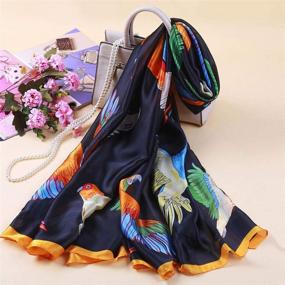 img 1 attached to 🧣 YMXHHB Lightweight Sunscreen Fashion Scarves for Women - Stylish Accessories