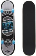 kryptonics 36-inch complete drop skateboard logo